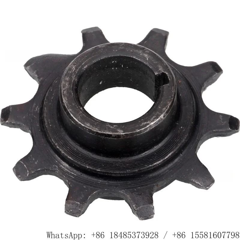 415 Chain 10T Small Sprocket Motorized Bicycle Front Drive Sprocket for 50CC 80CC Gas Engine Mini Bike Parts