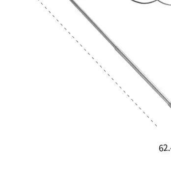 قلم عالمي للهاتف اللوحي مع ألياف شبكية ذات سنين، ومؤشر قابل للسحب للمعلم، ومعدات اجتماعات قضيب تلسكوبي