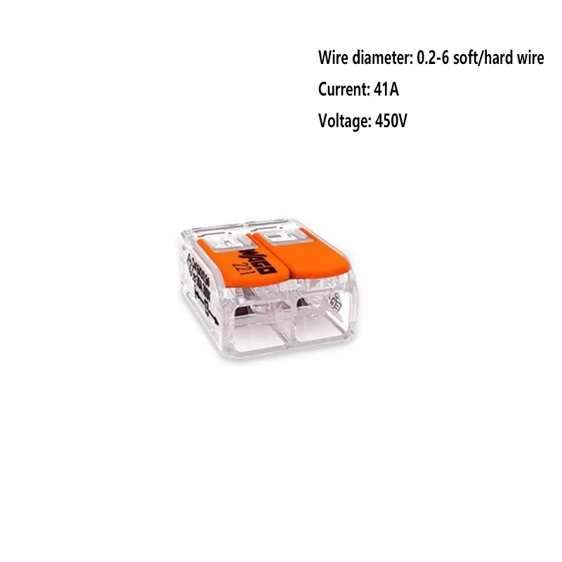 1 to 20 pcs Original Wiring Terminal  Wiring Connector 221-412 221-413 221-415 221-2411 221-612 221-613 221-615 222-413 222-415