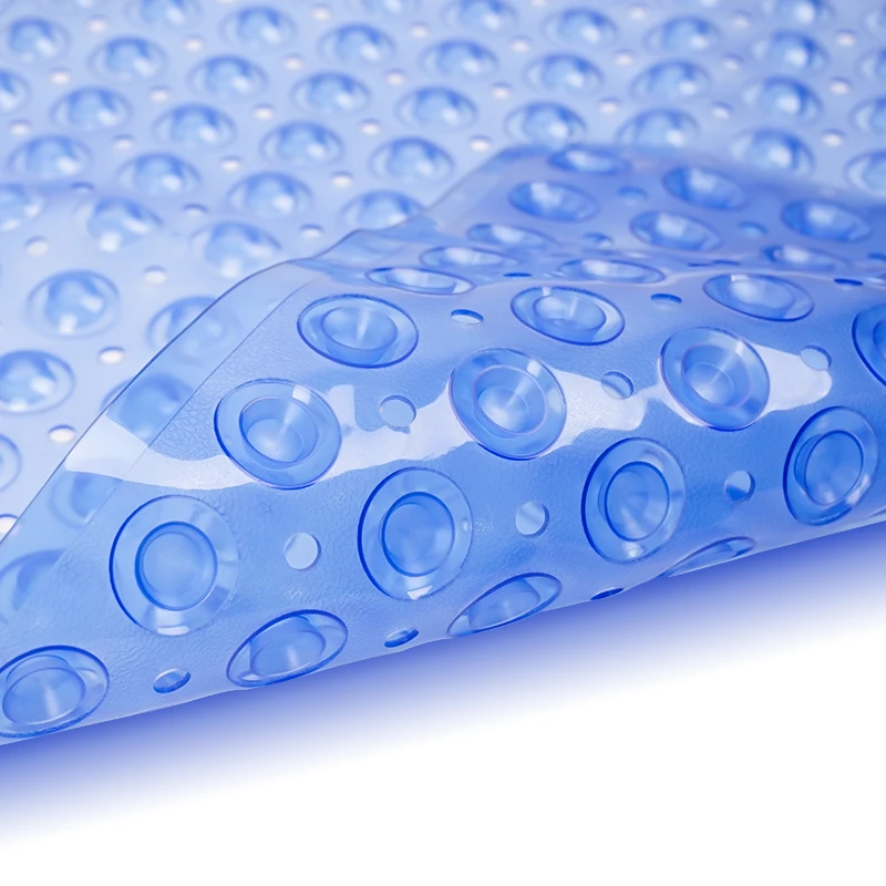 Water Absorbing Black Ground Anti-Slip High Quality Blank Custom Floor Mat for Bathroom