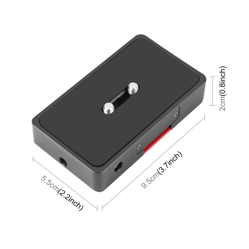 PULUZ Metal Battery Adapter Plate For NP-F550 NP-F750 NP-F970 Battery Base Mount For Canon Nikon Panasonic Camera Cage Accessory