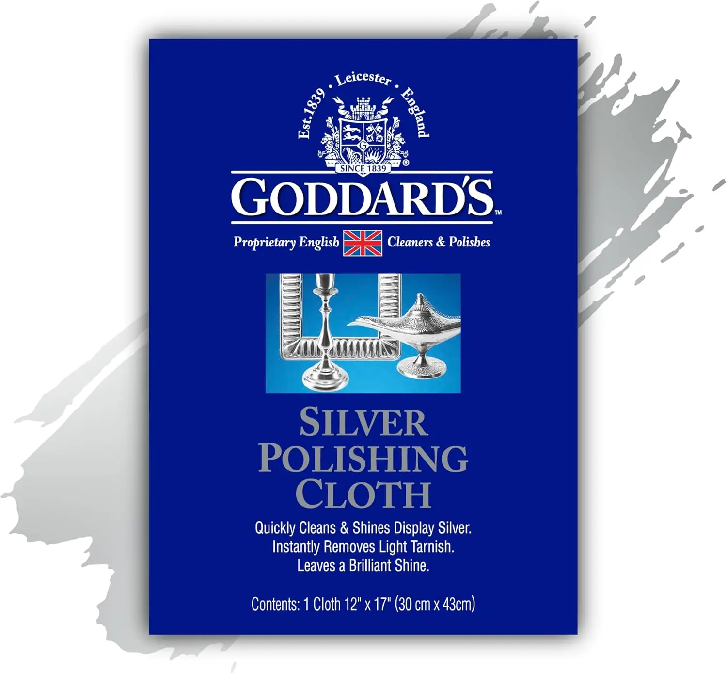 

Silver Polishing Cloth for Jewelry, Remove Tarnish on Silver, Gold, Antiques, Leaves Protection, 1 Cloth