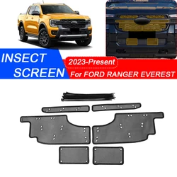 For Ford RANGER EVREST U704 P703 2023-2025 Car Insect-proof Air Inlet Protect Cover Airin Insert Vent Racing Grill Filter Net