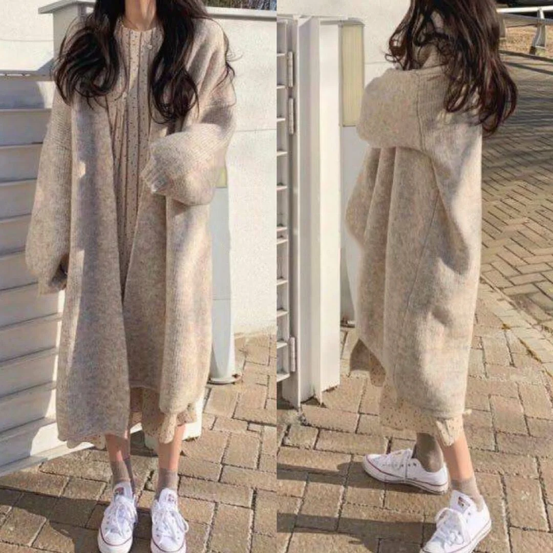 

Женские летние кардиганы средней длины с V-образным вырезом, из тонкой мохеровой сетки, с клетчатыми вставками, в стиле Y2K, с принтом, гибкими карманами и флокированием