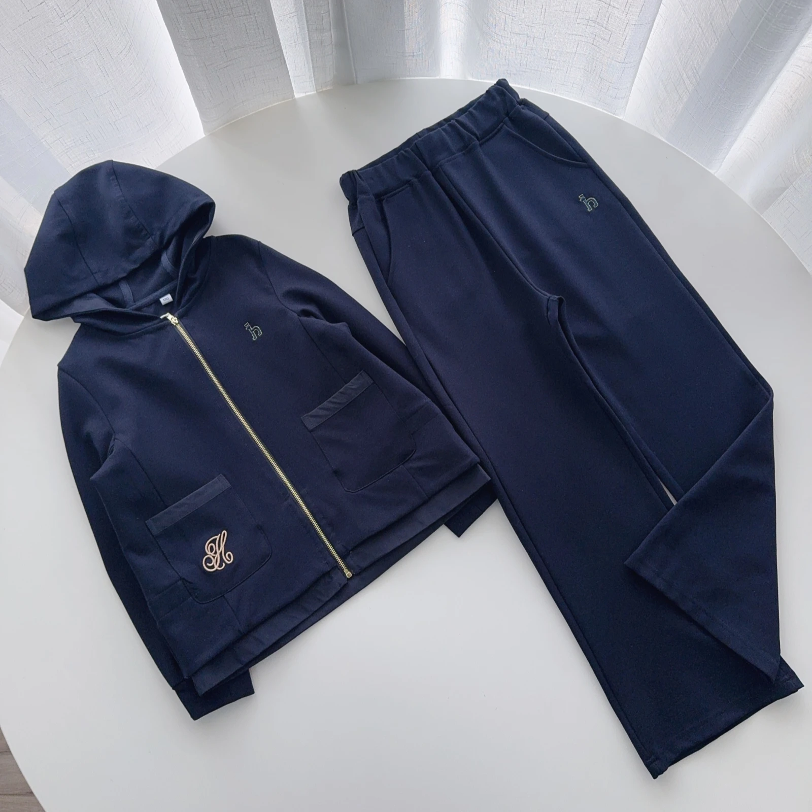 spring-roman-cloth-hooded-zipper-irt-jaet-pants-set-for-girls-3075-code-school-orm-polyester-fiber-long-sve