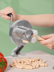 SHANGPEIXUAN Cavatelli Machine Pasta Maker Easy to Clean Rollers Makes Authentic Gnocchi Pasta Seashells Homemade Pasta Tools