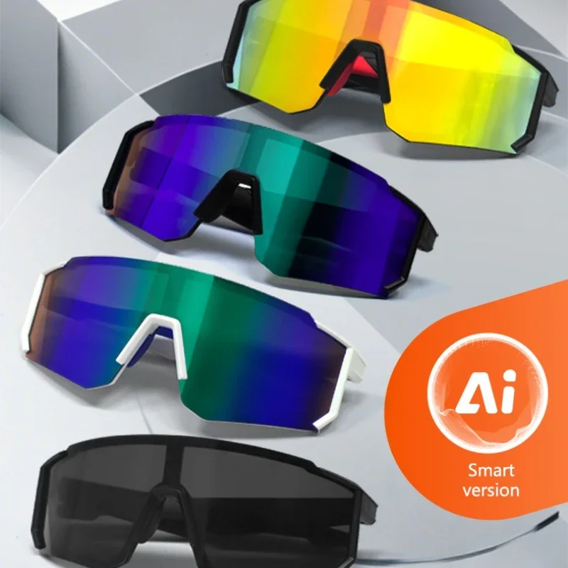 QY-Pro1 نظارات بلوتوث الذكية AI الترجمة الذكية النظارات الشمسية صوت التحكم عن بعد الموسيقى نظارات نظارات مقاومة للماء