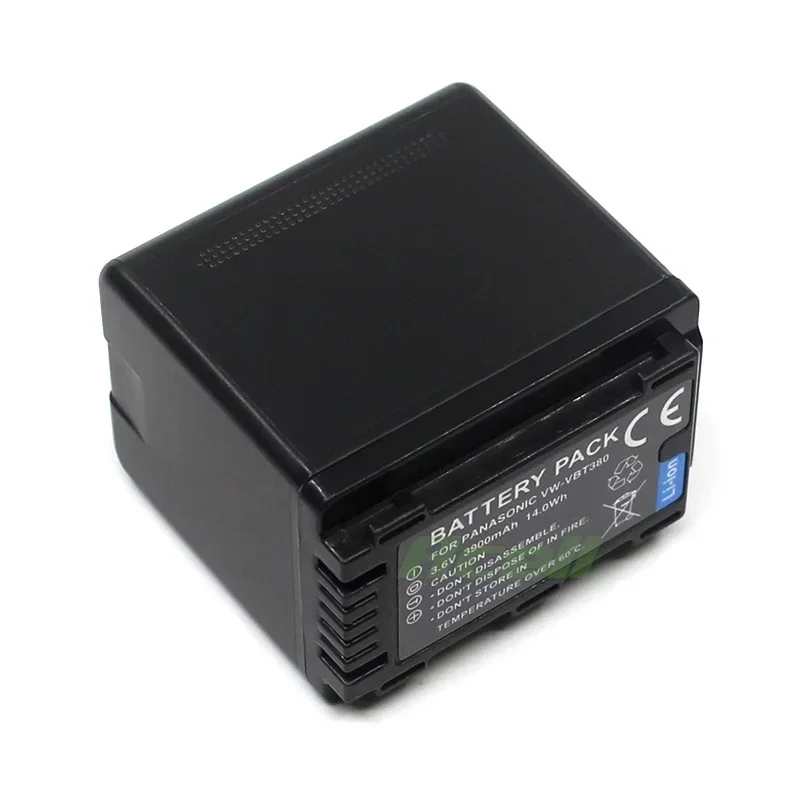 VW-VBT380 VW-VQT380 بطارية لباناسونيك HC-VXF990 VXF995 VXF11 VX985 VX980 VX870 W585M V808 V800 V760 WX970 WXF995 كاميرا الفيديو