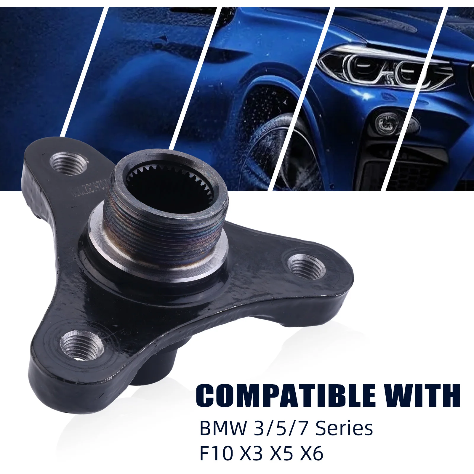 Hinterachsdifferential-Flansch Kardanwelle 34 Zähne 81mm für BMW 5 6 7 Serie F10 F06 F01 7565365 7565367