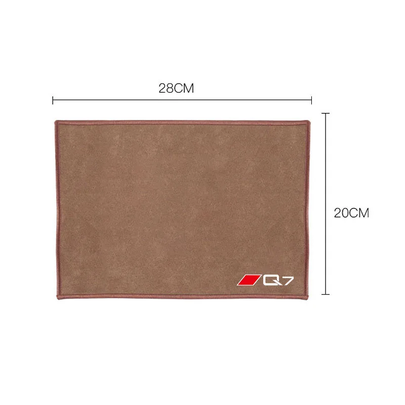 1Pcs Car Wash Towel Microfiber Rag Cleaning Tool Keyring For Audi A1 A3 8P 8V A4 B6 B7 B8 B9 A5 A6 C7 C8 A7 A8 Q2 Q3 Q5 Q7 Q8 TT