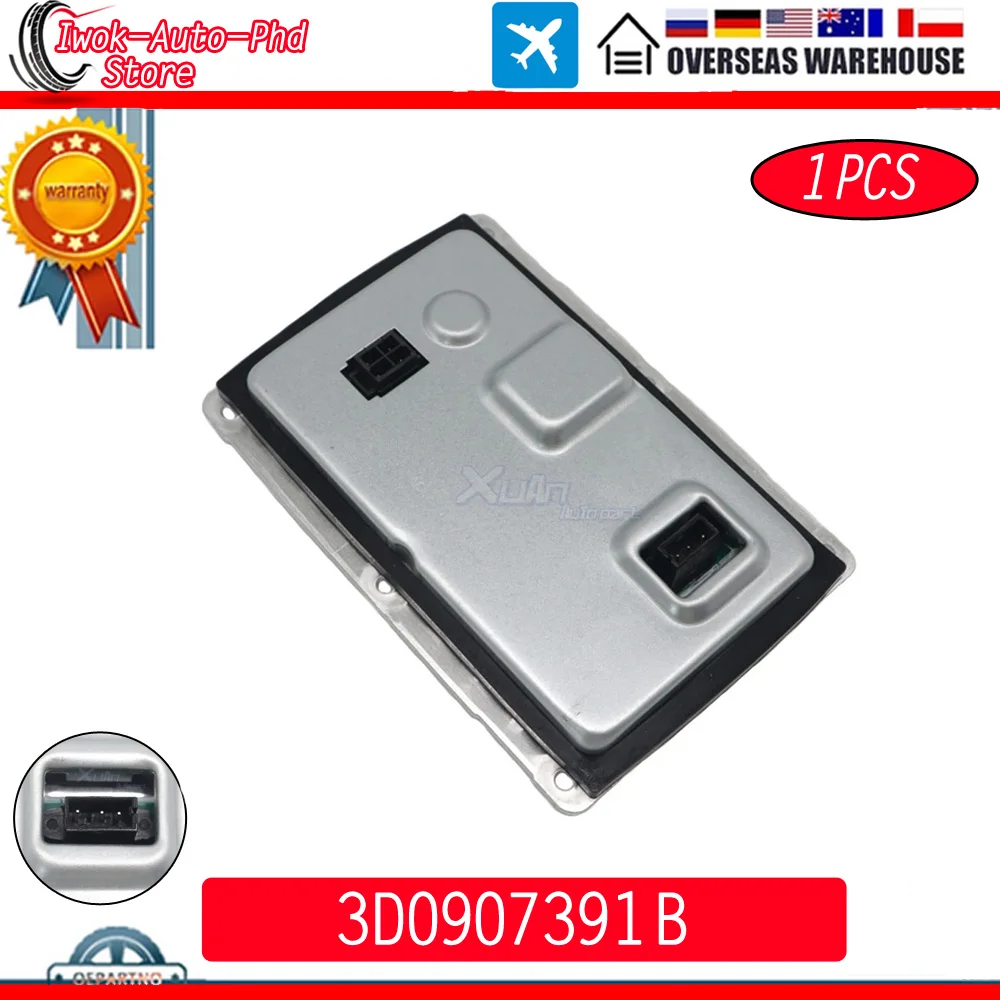 

3D0907391B Xenon Headlight HID Ballast Control Unit Module For Audi A4 S4 03-05