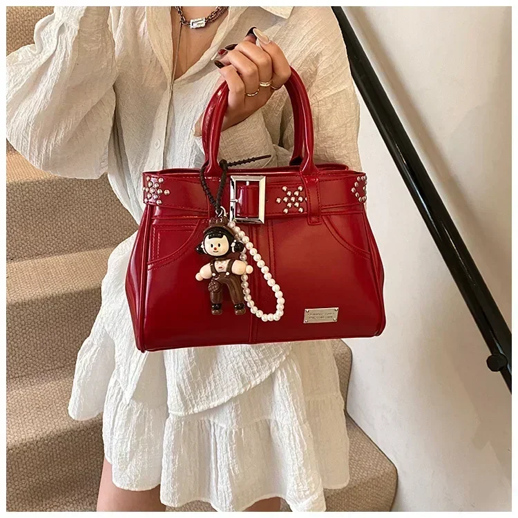 

2025 New Women's High-End Large Capacity Bag - Exquisite Craftsmanship Trendy Shoulder Crossbody Fashion Bag