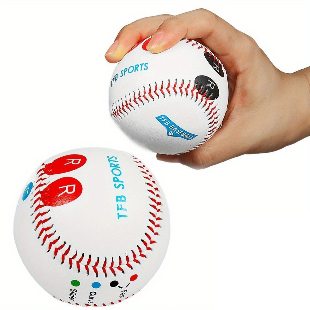

9 Inch Pitch Training Baseball PVC Competition Training Baseball Outdoor Practice Baseball Training Aid for Pitching