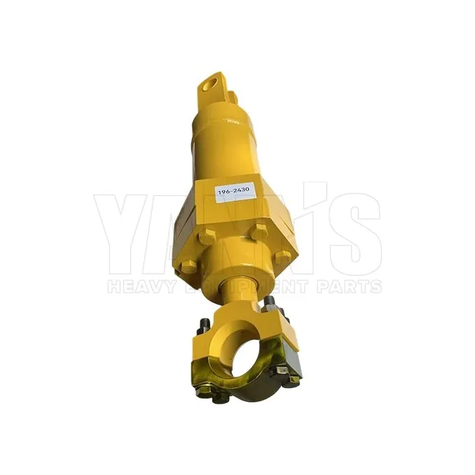 YANNS  1962430 196-2430 255mm Stroke Hydraulic Cylinder with Tube and Rod for Wheel Dozer 824G II 824H