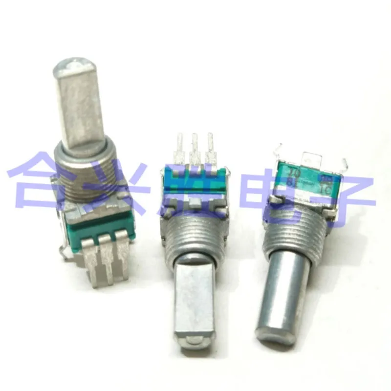 1PCS RK09L1140A2U Amplifier Audio Volume Potentiometer RK09L114001T Single B10K B50K 103B 503B Half Shaft