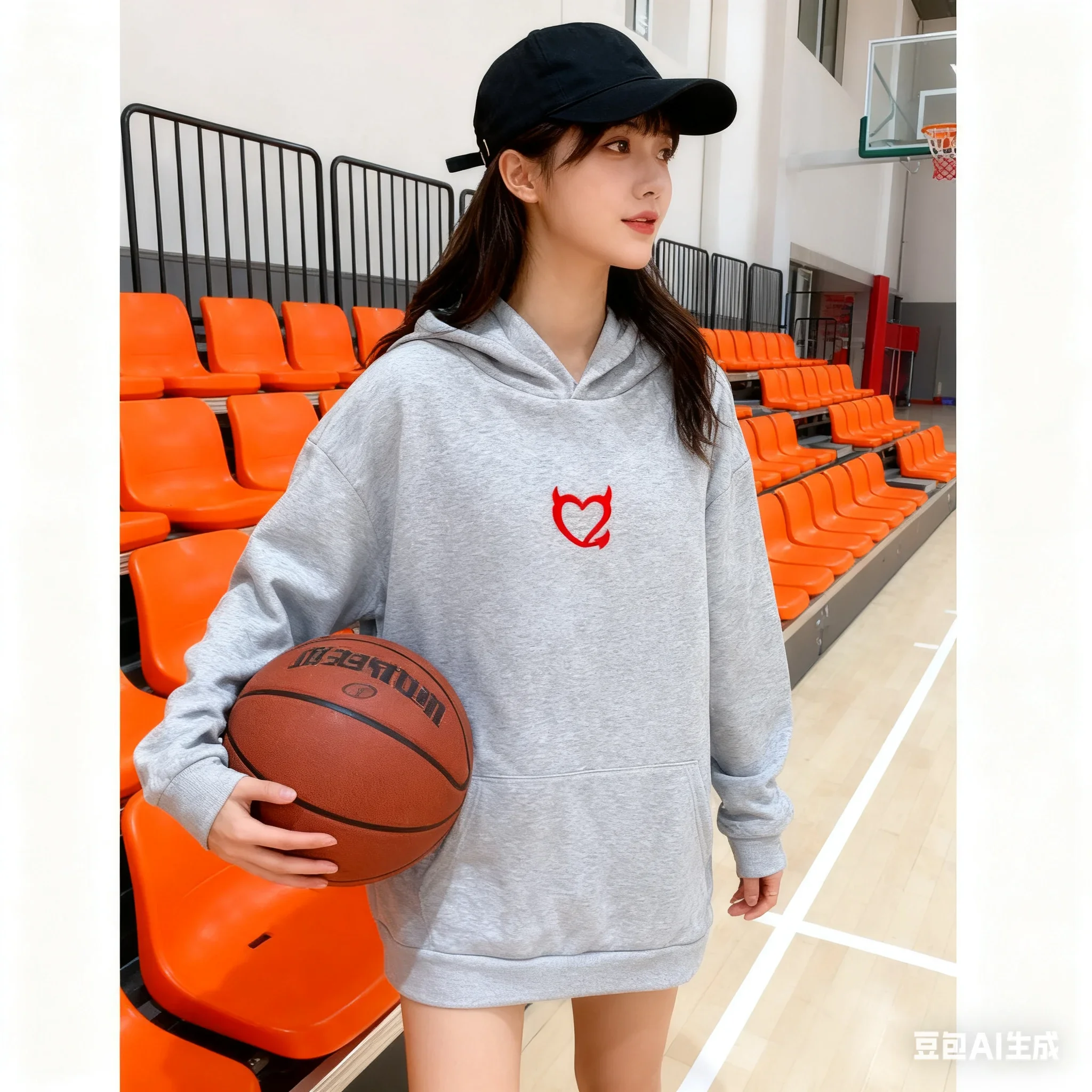 

Y2k Clothes Women's Sweater Hoodies Sweatshirts Velvet Winter Casual Print Colorful Long Sleeve Pullovers Autumn Woman Clothes