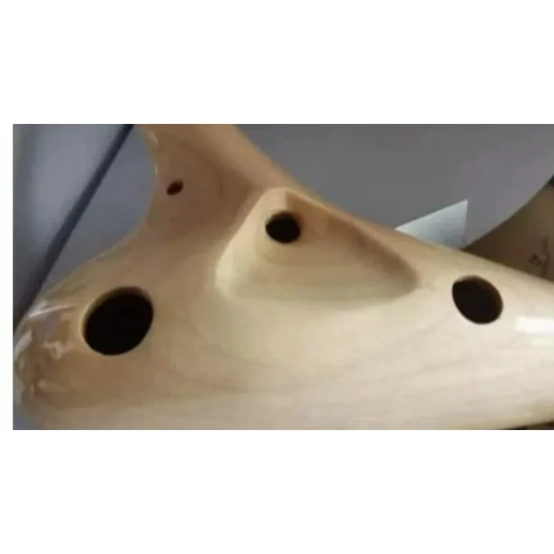 AC Tune 12 Hole Pottery Flute Alto Beginner Introduction Professional Adult Wooden Folk Musical Instruments