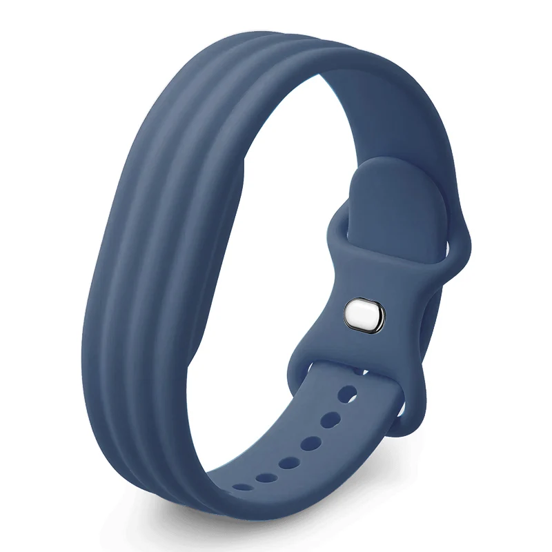 Sportliches, atmungsaktives Armband für Google Fitbit Air Strap, Silikon-Schlaufe, Ersatzarmband, Correa Fitbit Air Smartwatch-Zubehör