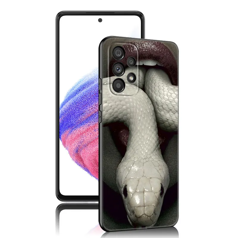 Snake Animal Phone Case For Samsung Galaxy A21 A30 A50 A52 S A13 A22 A32 4G A33 A53 A73 5G A12 A23 A31 A51 A70 A71 A72 Cover