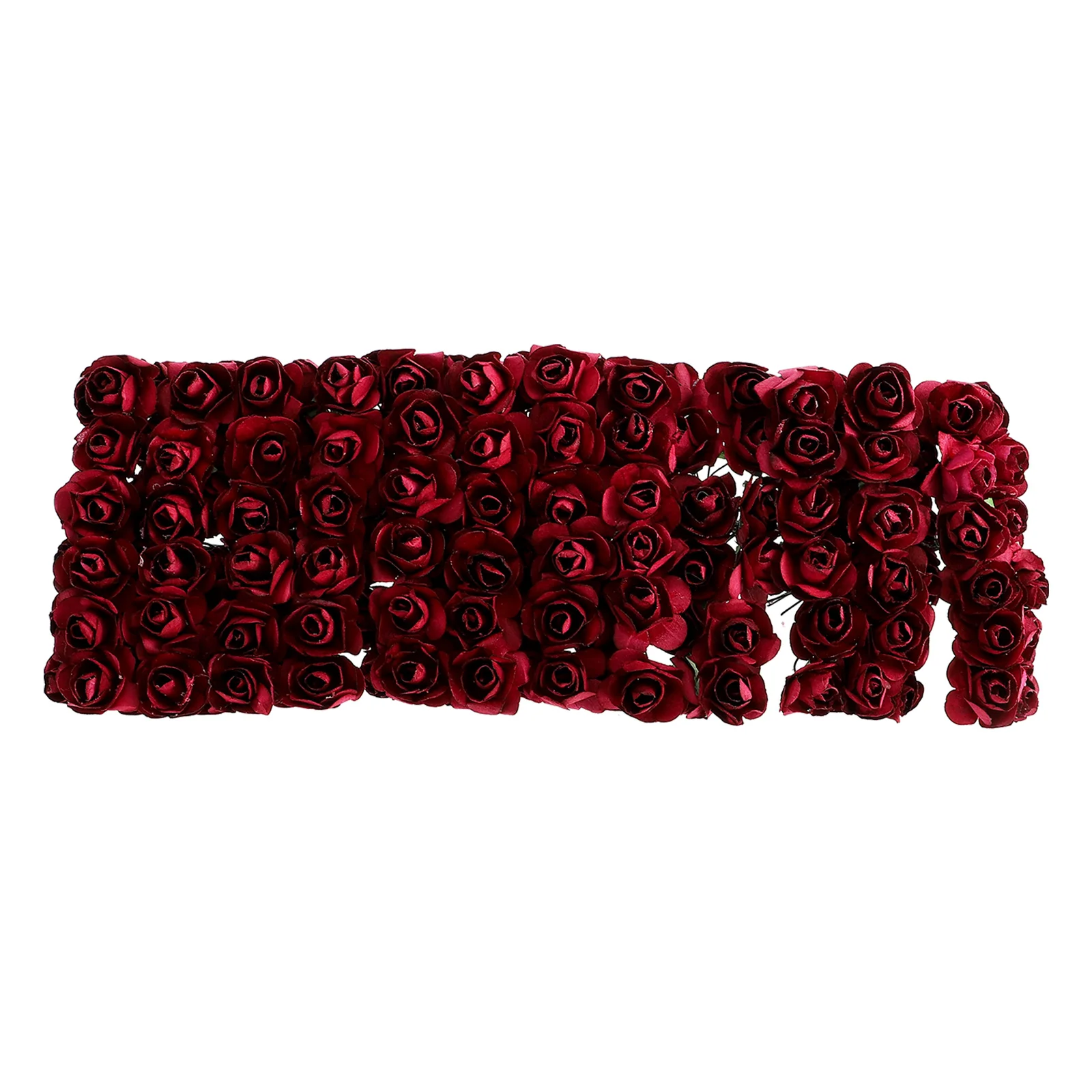 

Realistic Artificial Rose Decoration Small Paper Flowers for Crafts Wedding