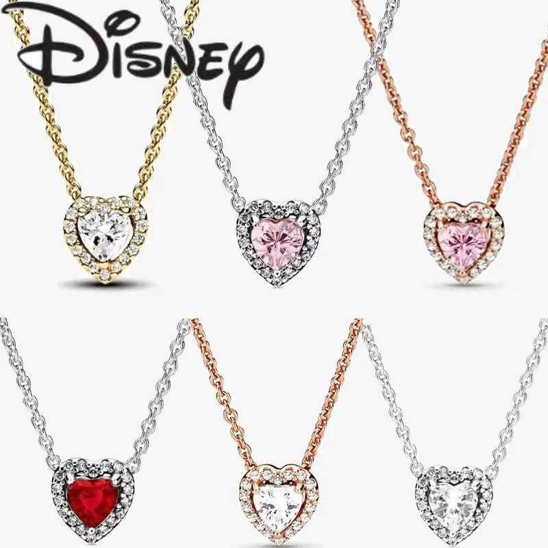 Disney 2024 New Fashion Creative Necklace for Women Premium Fine Charm Jewellery Gifts Premium Charm Fine Jewellery Wholesale