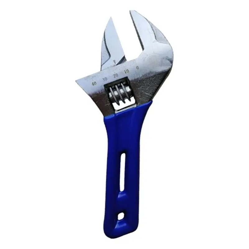 Non-Slip Adjustable Wrench Metal Adjustable Hand Wrench Ergonomic Hand Wrench Large Opening Wrench For Construction Site Car