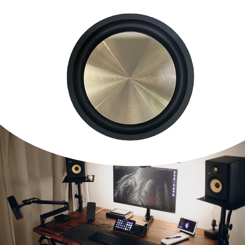 M17B 90 ミリメートルスピーカーダイアフラム低音ラジエーターサブウーファーアクセサリー DIY ホームシアタースピーカーパッシブラジエーター交換用