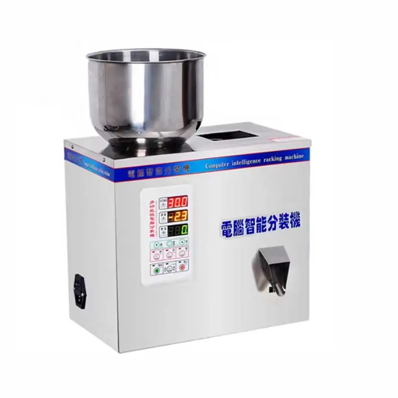 1 to 200g Double vibration Food Intelligent powder granule packaging machine Flour, sesame, coffee, filling machine