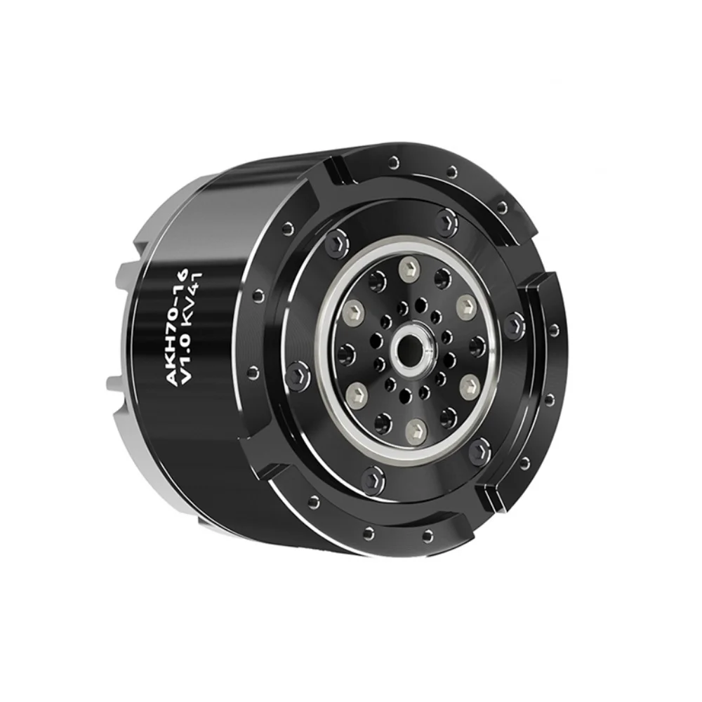 

CubeMars AKH70-16 V1.0 KV41 High Integrated Hollow Shaft Planetary Brushless Robotic Motor Actuator