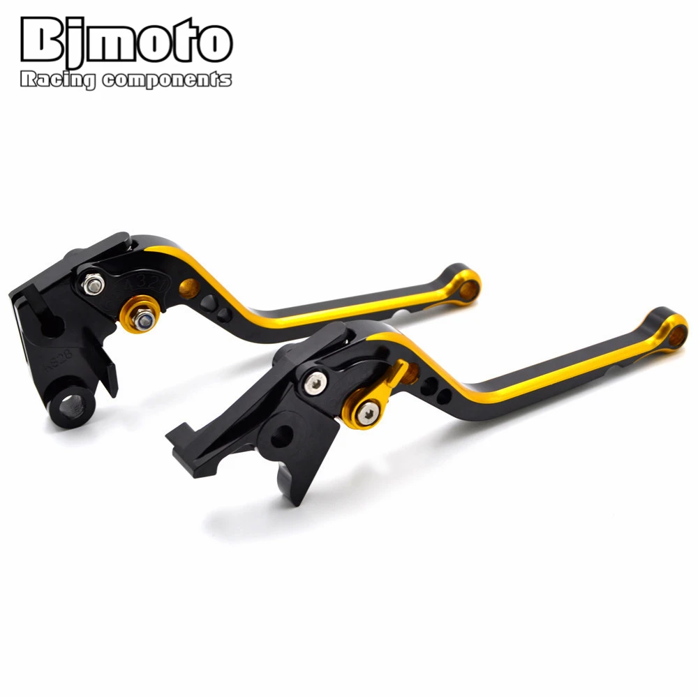 BJMOTO Pair of Motorcycle Lever Set For Yamaha YZF R6 1999-2004 CNC Multicolor Long Brake Clutch Levers Handle