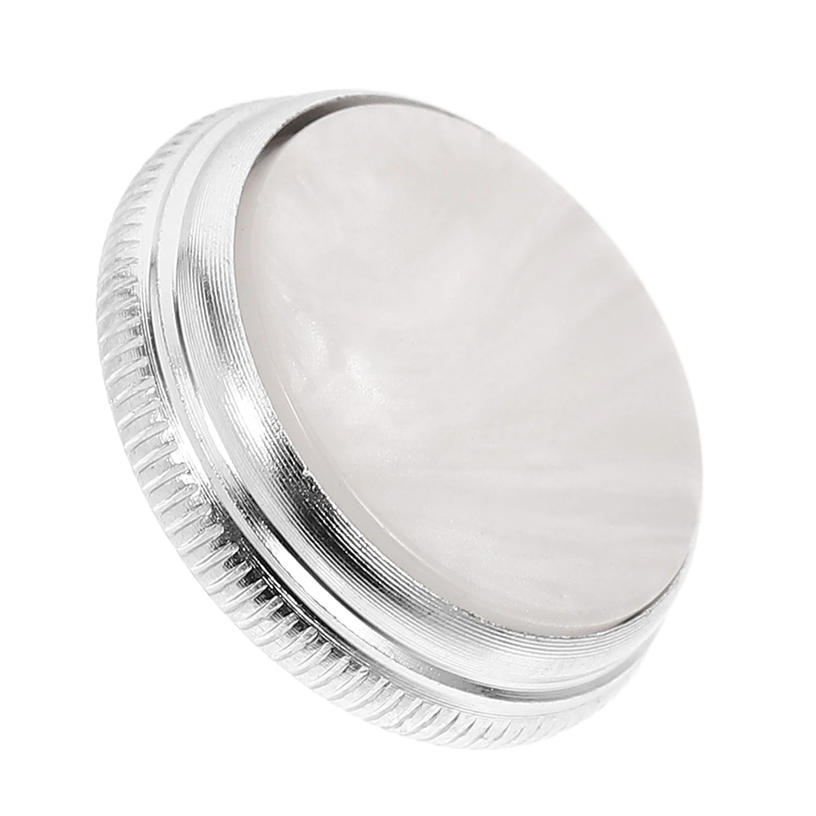 

Short Button Buckle Piston Trumpet White Shell Durable Musical Instrument Accessory Repair Tool Replacement Trumpet Buckle