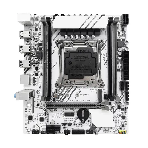 Juego de placa base ZSUS X99-W con LGA2011-3 Xeon E5 2680V4 CPU DDR4 16GB (1*16GB) 2133MHZ memoria RAM NVME M.2 SATA