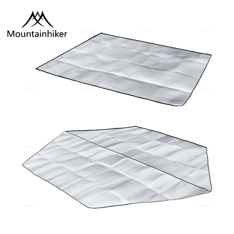Mountainhiker Floor Mat Camping Hexagonal Rectangle Picnic Floor Mat for Tent PE Waterproof Aluminum Pyramid Floor Groundsheet
