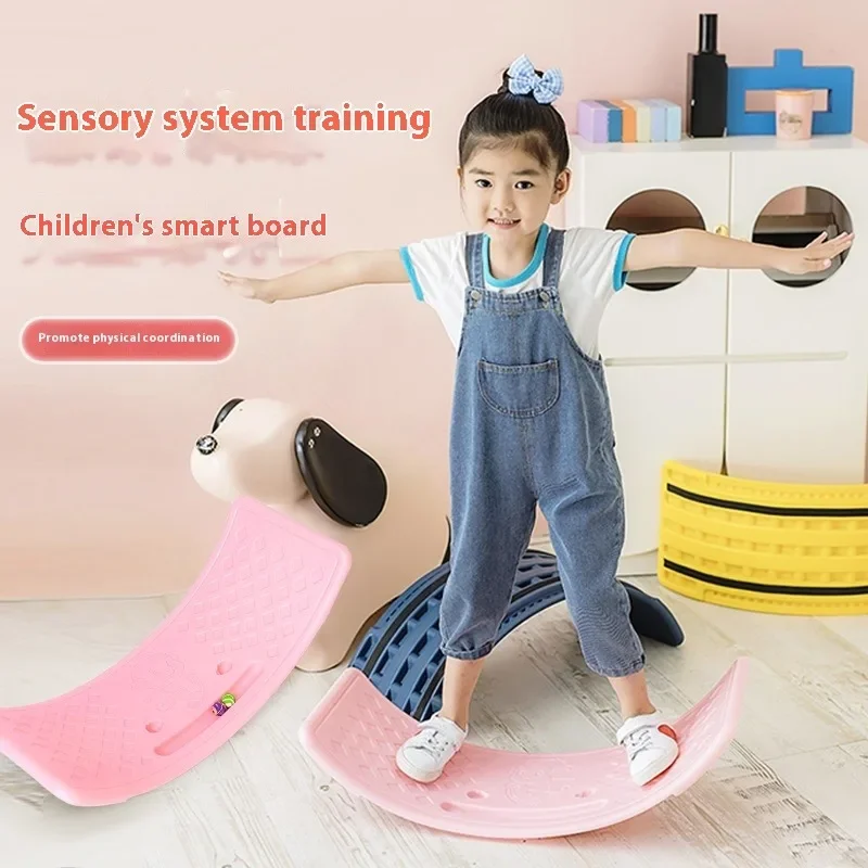 Balance Board Children Sway Toy Wobble Balance Training Multifunctional Seesaw Concentration Training Equipment Children\'s Gifts