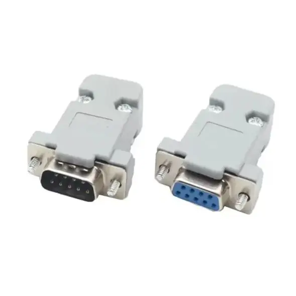 【5-1PCS】9Pin Male/Female D-Sub Plug Solder Connector RS232 Serial DB9