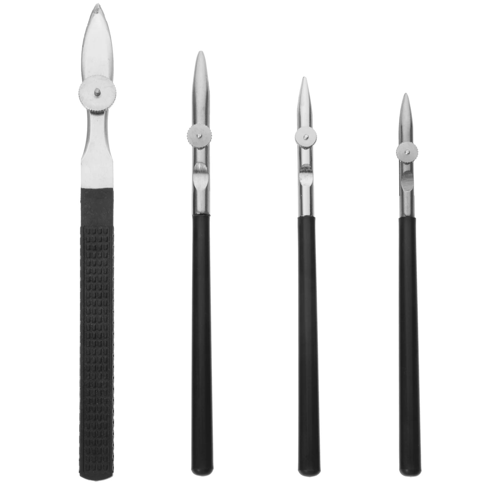 

4 Pcs Set Ruling Paints Drawing Tools Adjustable Plastic Comic Fluid Fine Line Pen For Artists Painting
