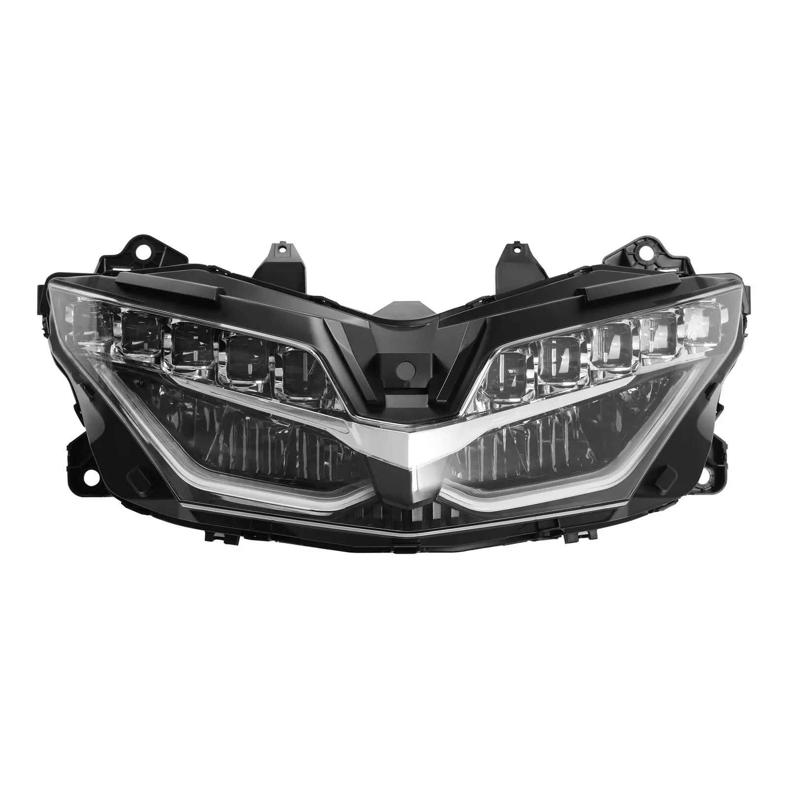 Motorcycle Clear Front Headlight Assembly Headlamp For Honda Goldwing GL1800 2018-2024 2023 2022 2021 2020 2019