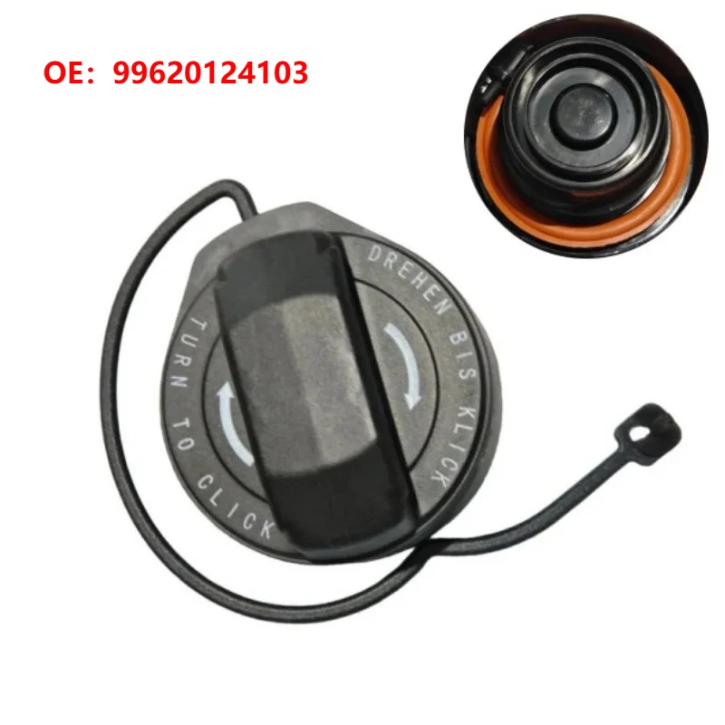 

99620124103 Gas Fuel Cap Pertrol Tank Filler Cover And Clip For Porsche 911 Boxster Cayman 986 987 996 997 1997-2012 99950749940