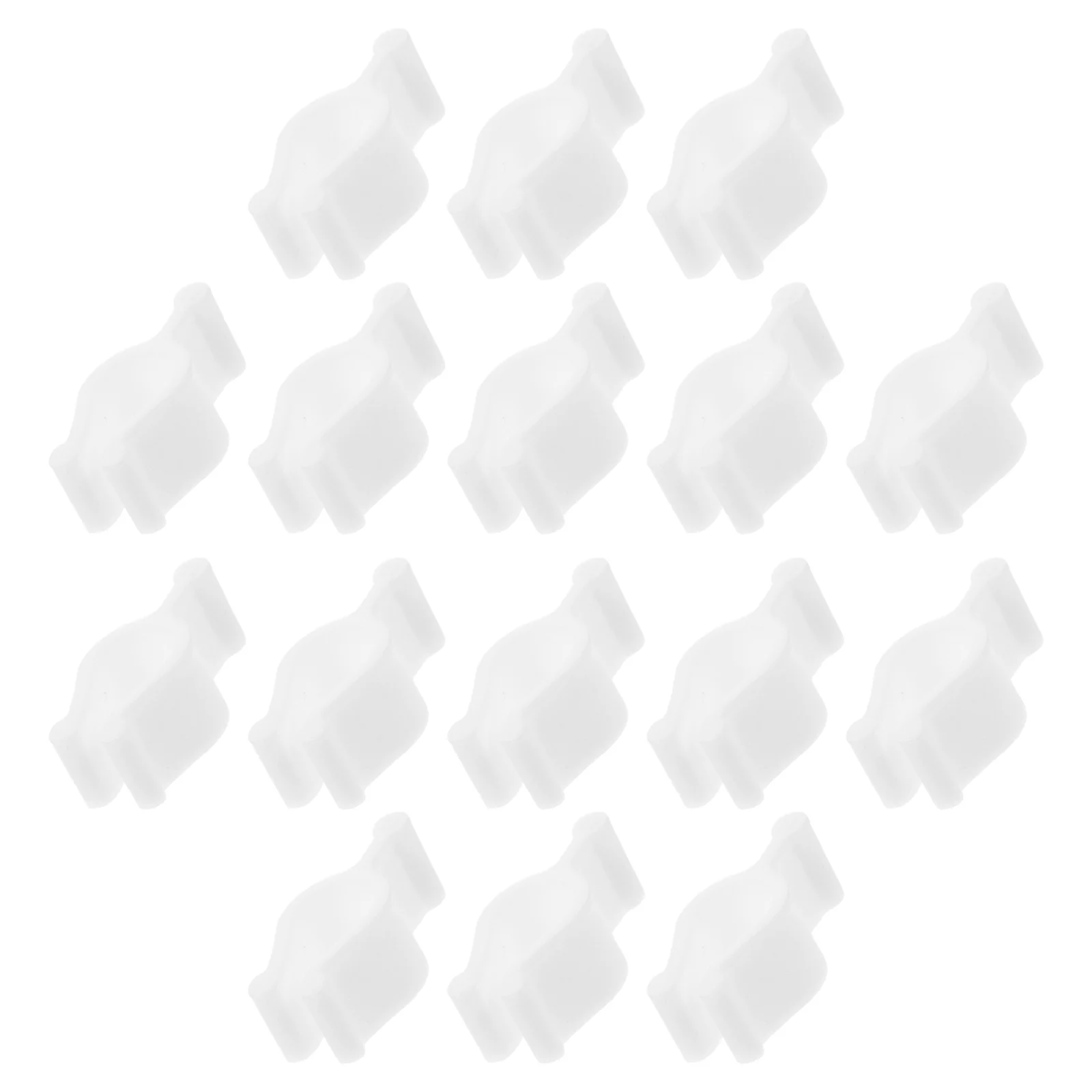 

30pcs Bottle Pump Head Buckle Accessories Leakproof Shampoo Dispenser White Holder Fits Cleansing Oil Pumps