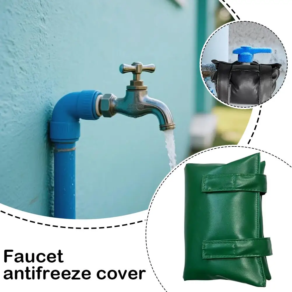 Leather faucet antifreeze protective cover winter faucet protective cover Double-layer insulation structure protective cover