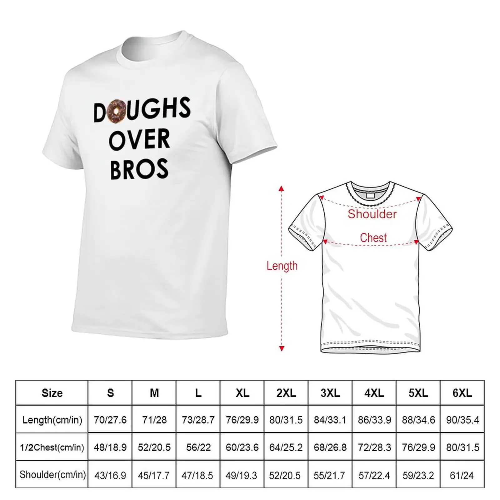 Doughs Over Bros T-Shirt summer clothes summer tops Men's t-shirt