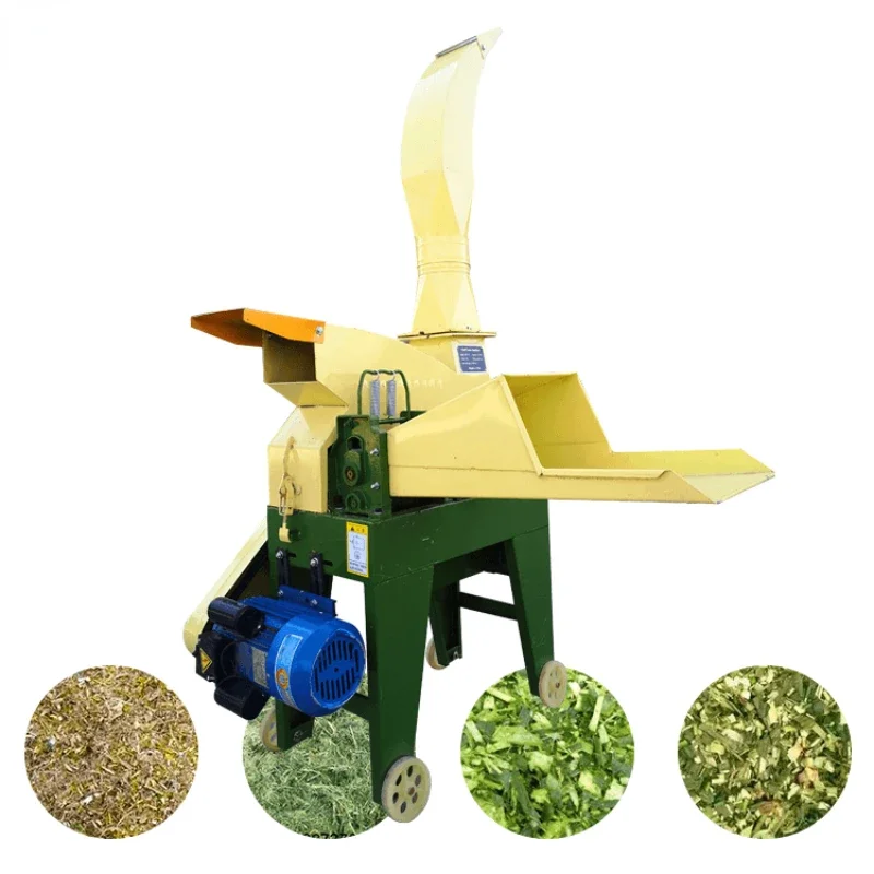 grinder New coming cow chaff cutter grass crusher machine for cows and sheep feeding animal feed grinding hammer mill