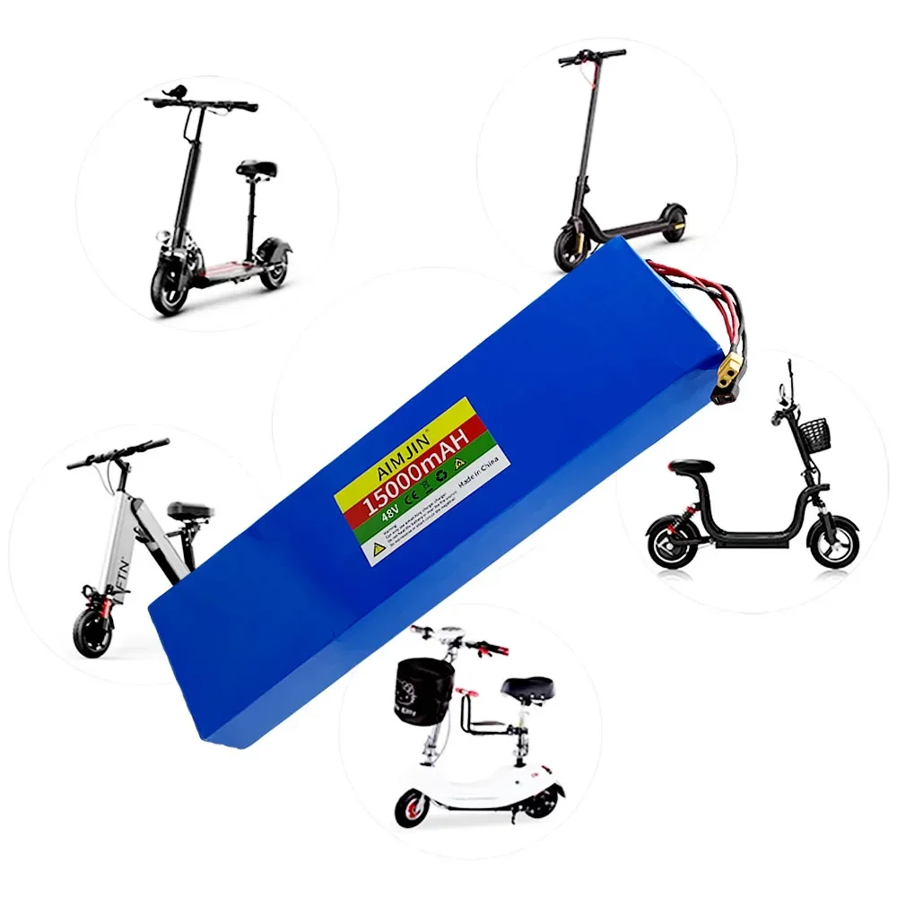 Built-in BMS 48V 13S4P 15000mAh electric scooters Li-ion battery,  protection system, Kugoo M4/M4Pro/MaxSpeed series battery