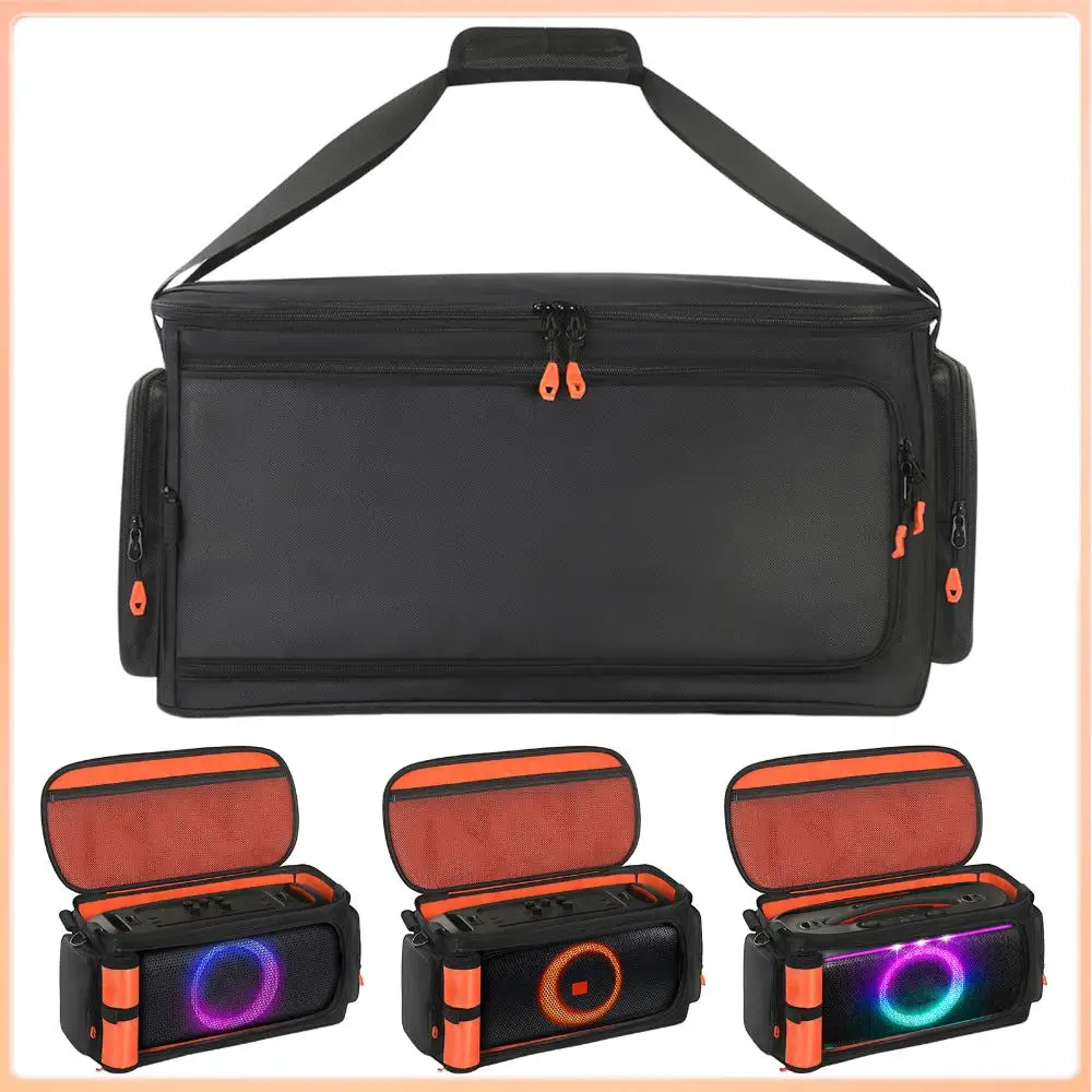 

Carrying Case Shockproof Portable Speaker Carry Tote Bag with Shoulder Strap Compatible for JBL PartyBox On The Go 2 Speaker