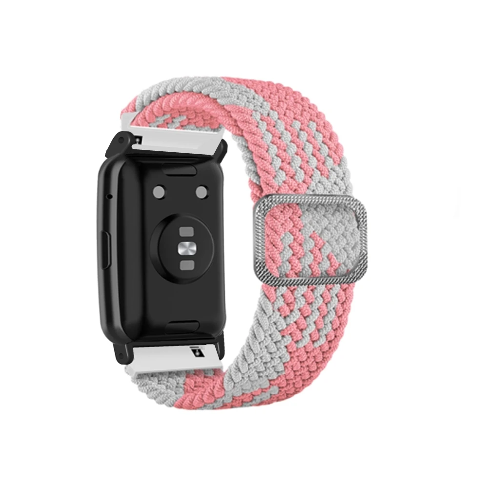 Nylon Watch Strap para Huawei Watch, pulseira de substituição, pulseira, banda, macio, respirável, esporte, laço, acessórios