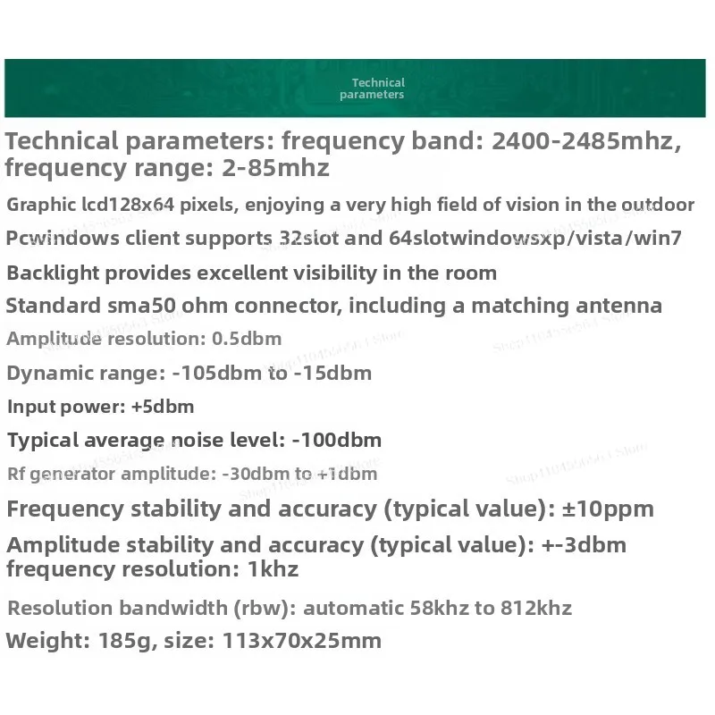Handheld RF Explorer Signal Generator RFE6GEN - Compatible with RF Explorer Spectrum Analyzer Product Line