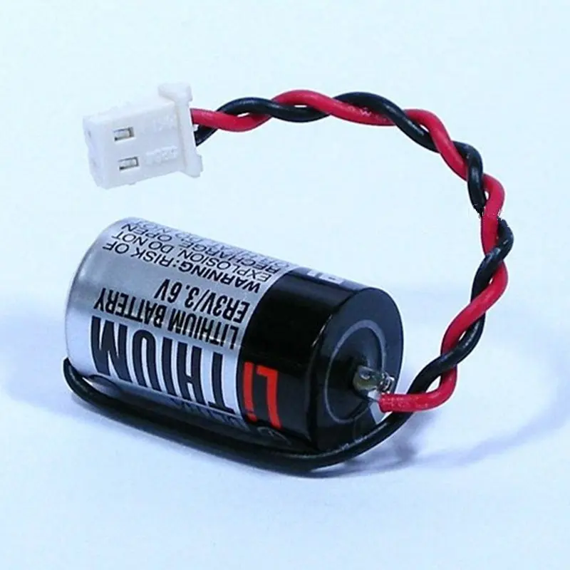 1pce ER3V 1/2AA 3.6V PLC 리튬 배터리