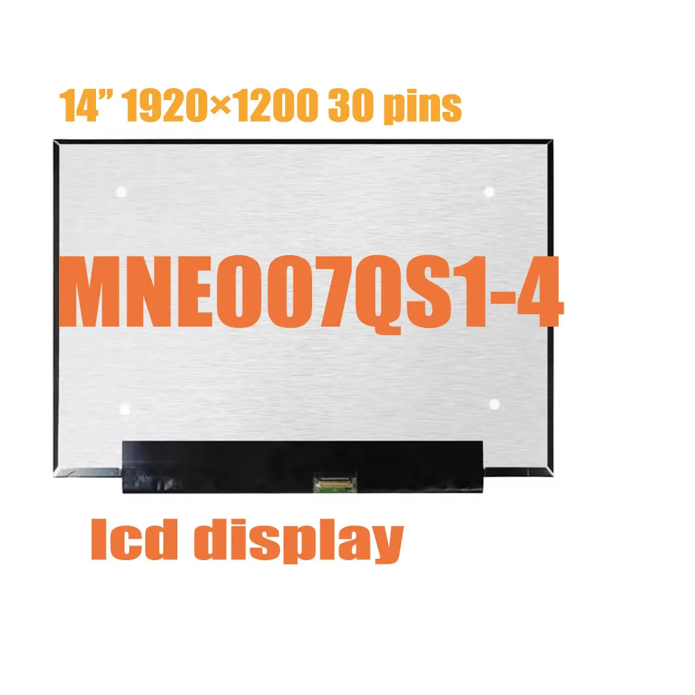 MNE007QS1-4 IPS 1920×1200 60Hz 30 pins eDP 14.0 inch LCD Replacement Display Panel EDP Laptop Matrix LED Screen