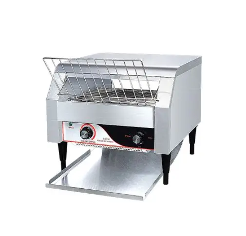 

commercial electric hot dog burger hamburger bun sandwich bread chain conveyor grill oven toaster machine