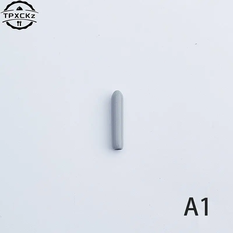 100pcs Dishwasher Rack Caps Tip Tine Cover Cap Flexible Round End Caps (Grey/White)